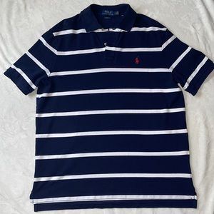 Striped polo shirt (classic fit)
